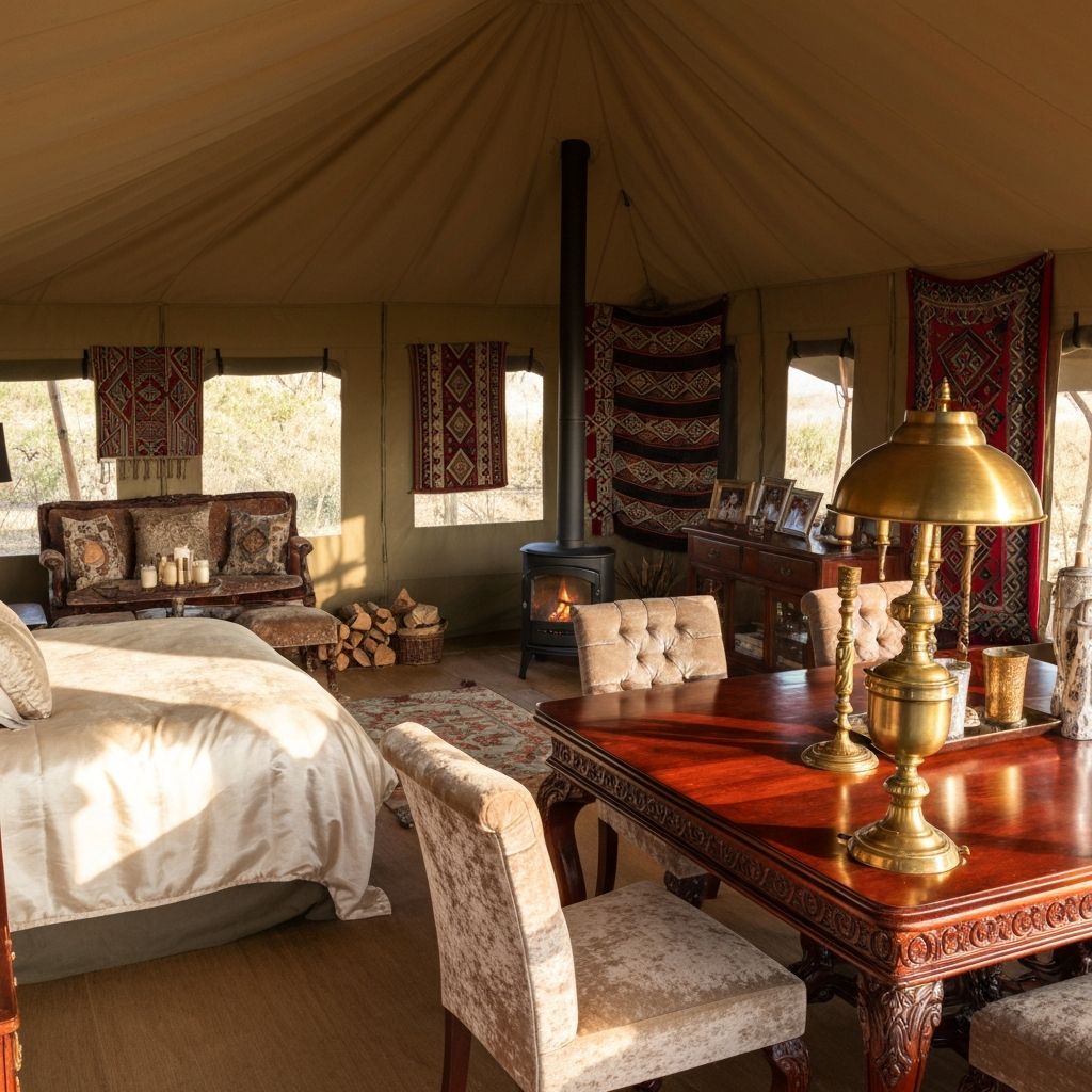 Glamping Interior