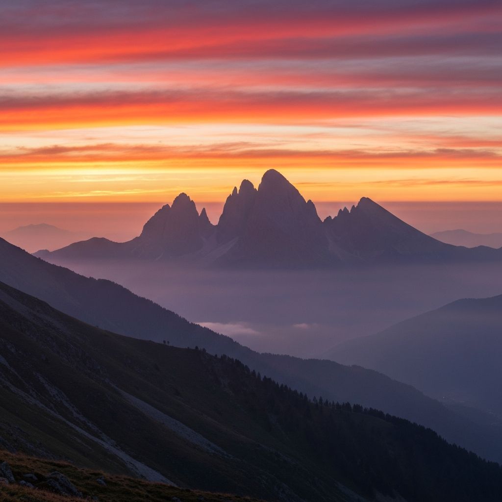 Mountain Sunrise